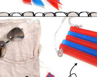 {DIY} Statementkette aus... Strohhalmen!?