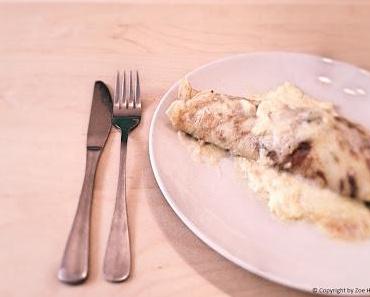 gefüllte, pikante Palatschinken