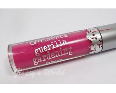 essence guerilla gardening lip cream "mission flower"