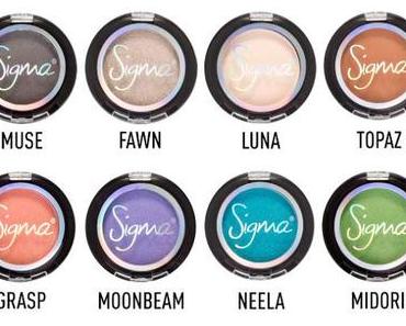 Sigma Individual Resort Eye Shadow Collection