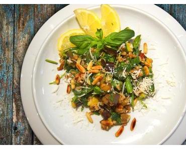 Ratatouille Salat mit Dinkel