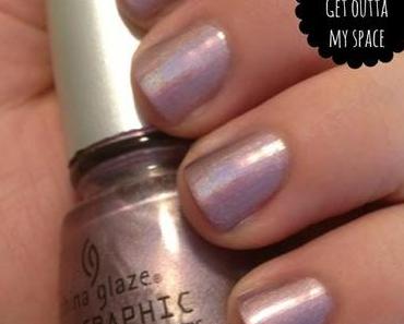 China Glaze Holographic - Get Outta My Space