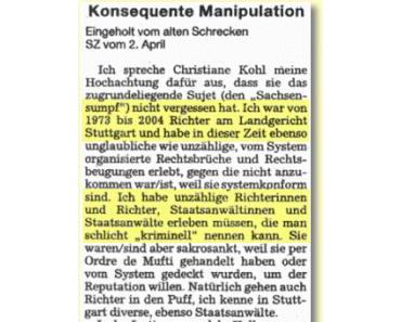 Die Justiz ist ein fester Bestandteil der organisierten Kriminalität
