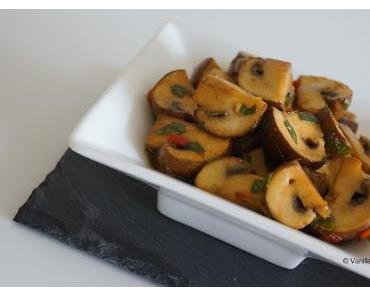 Marinierte Champignons