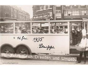Dresdner Stadtrundfahrten in den 30iger Jahren