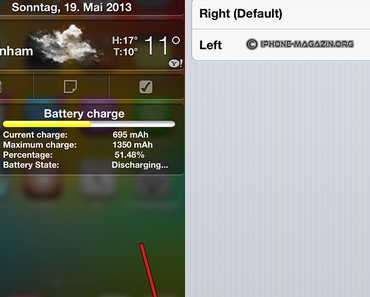 [Tweak] Affix: Schnellzugriff auf Benachrichtigungs-Center Einstellungen per Icon