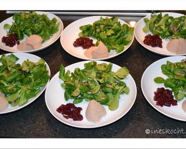 Geflügelleber-Mousse mit Portweingelee