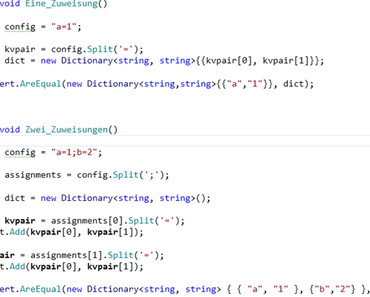 Gleich zu Gleich für Clean Code