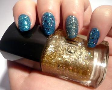 Show your nail design #2: Blue bubble