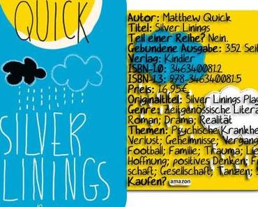 |Rezension| "Silver Linings" von Matthew Quick