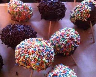 Selbstgemachte Cake Pops