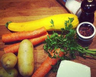 Halloumi-Gemüsetopf mit Sugo