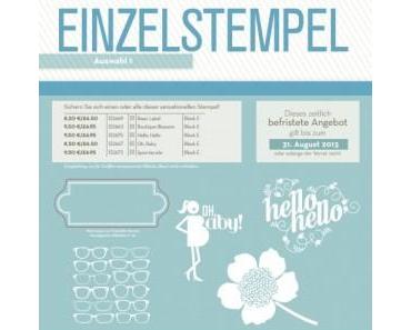 Stampin`Up neue Einzel-Stempel