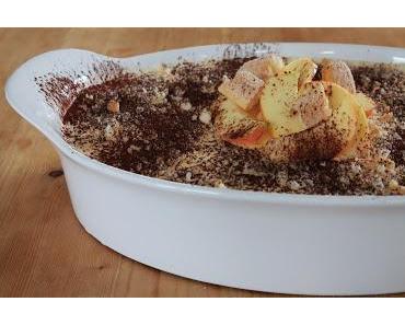 Tiramisú di mele con mascarpone al limone / Tiramisu mit Äpfeln und Zitronenmascarpone