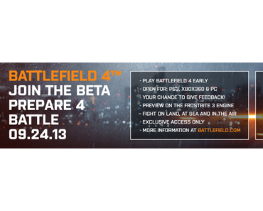 Battlefield 4: Geleaktes Banner gibt Hinweise auf Start der Beta-Phase