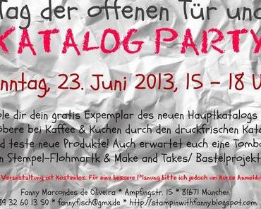 Katalogparty & Tag der offenen Tür am 23. Juni 2013
