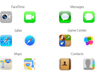 [Vergleich] iOS 6 vs. iOS 7: Icons, Interface, Apps (Bilder)