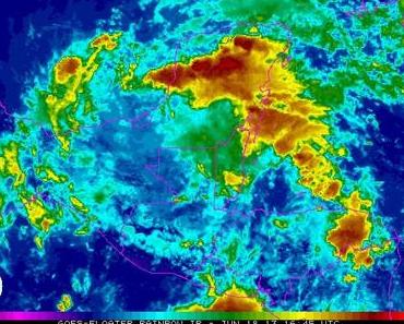 Yucatán: Tropisches Tief 2 wird wahrscheinlich nicht zum Tropensturm BARRY
