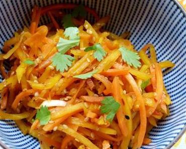 Karottensalat aus Usbeskistan