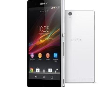 Sony stellt Xperia Z Ultra vor.