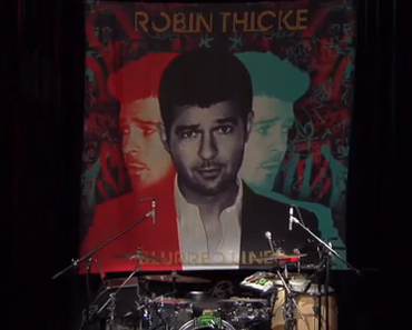 Robin Thicke live @ YouTube Space L.A. (Video)