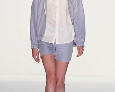 Natural Print Top / Red Combination Flop: Hien Le SS 2014