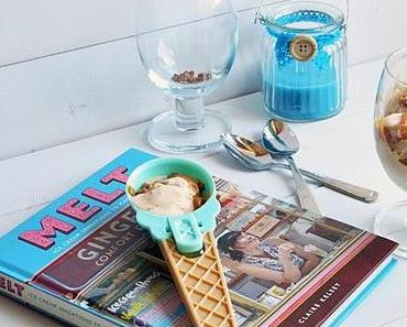 EISkapaden: Karamell Erdnussbutter Eiskrem