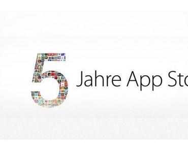 Apple App Store feiert seinen 5. Geburtstag!