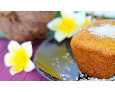 Mini-Kokos-Kuchen oder Muffins glutenfrei, ohne Ei & fructosefrei