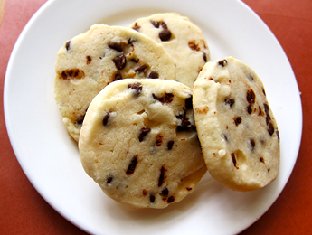 Shortbread mit Schokoladenstückchen glutenfrei