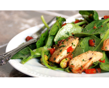 Hähnchen-Salat mit Limetten-Balsamicodressing