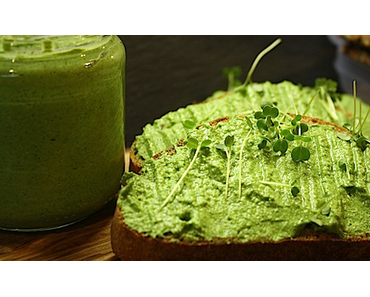 Erbsen-Sonnenblumenkerne Brotaufstrich laktosefrei & fructosefrei