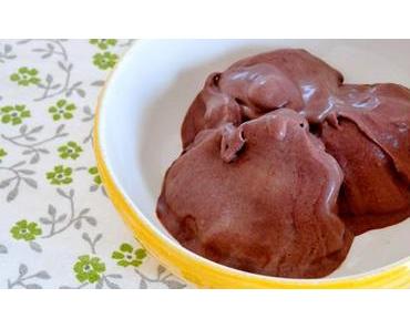 Schokoladen-Eis mit Kokosmilch vegan & fructosearm