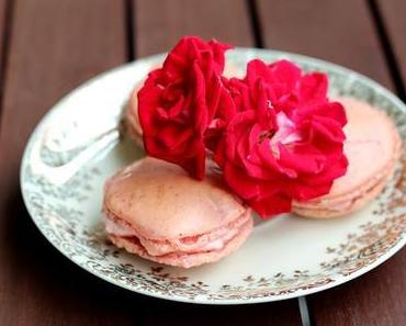 Macarons à la rose