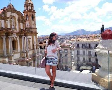over the rooftops of Palermo