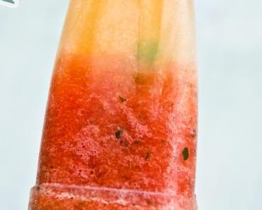 Eis am Stiel – Watermelon and Mint Popsicles