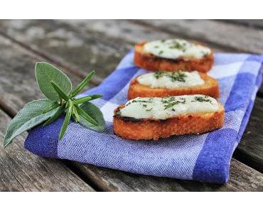 Mozzarella-Knoblauch-Baguette