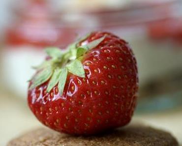 Blitznachtisch für Cheesecake-Liebhaber: Erdbeer-Cheesecake-Dessert