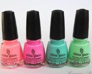 China Glaze Sunsational Summer 2013 Haul + Swatches