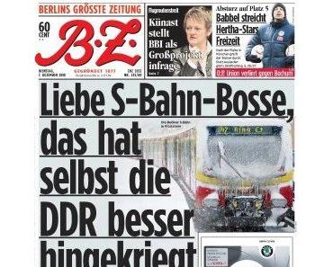 S-Bahn in Berlin - sparen oder fahren