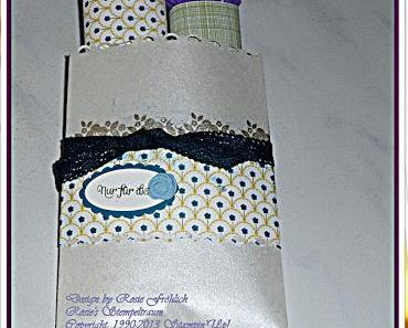 Gefüllte Umschlagtasche