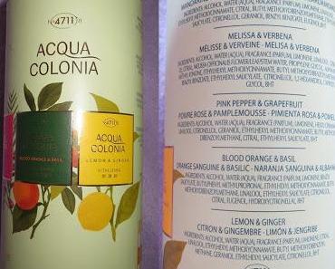 Duftreview: Acqua Colonia 4711....