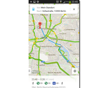 Google Maps Transit jetzt komplett für Berlin-Brandenburg verfügbar