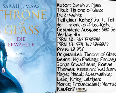 |Rezension| "Throne of Glass: Die Erwählte" von Sarah J. Maas