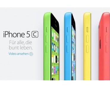 Apple: Plastik iPhone 5C und 64-Bit iPhone 5S