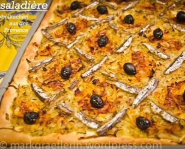 Zwiebelkuchen mal anders – aus der Provence: Pissaladière