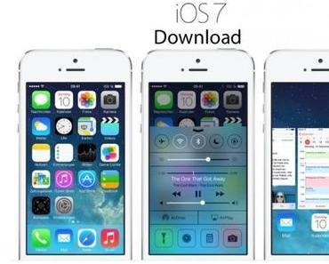 iOS 7 Download und Jailbreak Status