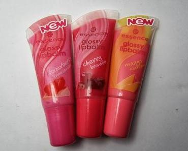 essence glossy lipbalms