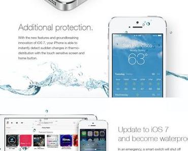 iOS 7 macht iPhone wasserfest?
