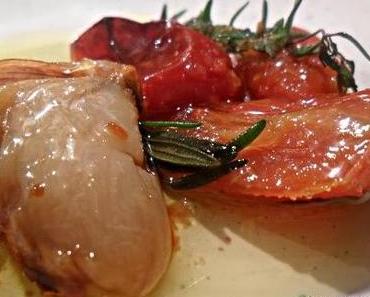 Halbgetrocknete Tomaten und ein wunderbar aromatisiertes Öl